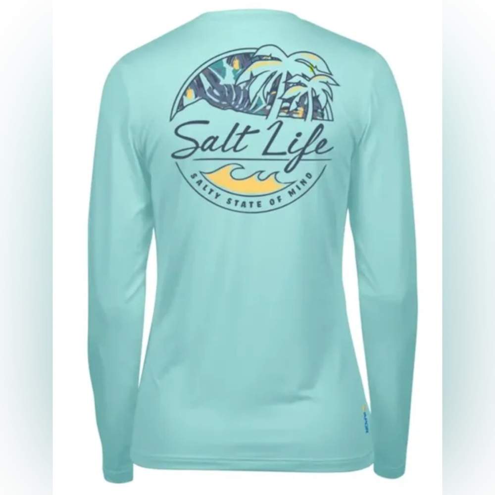 Salt Life Performance Long Sleeve Stretch Shirt- XL